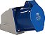 Tomada Margirius Sobrepor Industrial 3P 32A Azul 6H IP44 21601 - Imagem 1