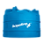 Caixa D'Agua Acqualimp Tanque Azul 3000L - Imagem 1