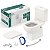 Kit Completo Celite Vaso Sanitário com Caixa Acoplada Elite Beige, Assento PP SoftClose e Kit de Instalação - Imagem 1