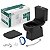 Kit Completo Celite Vaso Sanitário com Caixa Acoplada Elite Matte Black, Assento PP SoftClose e Kit de Instalação - Imagem 1