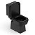 Kit Completo Celite Vaso Sanitário com Caixa Acoplada Elite Matte Black, Assento PP SoftClose e Kit de Instalação - Imagem 2