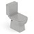 Kit Completo Celite Vaso Sanitário com Caixa Acoplada Elite Stone, Assento PP SoftClose e Kit de Instalação - Imagem 2