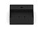 Cuba de Apoio Q5 Quadrada Celite 35X35cm Matte Black Preta - Imagem 4
