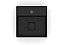 Cuba de Apoio Q5 Quadrada Celite 35X35cm Matte Black Preta - Imagem 3