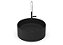 Cuba de Apoio Redonda Celite 30cm Cor Matte Black Preto Fosco - Imagem 4