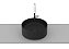 Cuba de Apoio Redonda Celite 30cm Cor Matte Black Preto Fosco - Imagem 1
