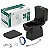 Kit Vaso Sanitário com Caixa Acoplada Celite Elite Matte Black, Assento PP SoftClose e Kit de Instalação - Imagem 1