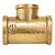 Tê de Bronze com Redução Rosca Interna Eluma R.713 - 1 x 3/4 - Imagem 1