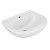 Lavatório louça Icasa Sabatini 53x44 cm para coluna Branco - Imagem 1