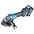 Esmerilhadeira Angular Makita 40V 125mm GA032GM201 220V com 2 Baterias 4Ah e Carregador - Imagem 2