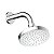Chuveiro de Parede Celite Basic Redondo 120mm Cromado - Imagem 1