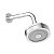 Chuveiro Celite Master Redondo 120mm Cromado - Imagem 1