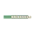 Barramento Terra 6 Furos p/ Trilho DIN Verde – Soprano - Imagem 2