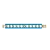 Barramento Neutro 2+10 Furos p/ Trilho DIN Azul – Soprano - Imagem 4
