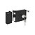 Fechadura Soprano de sobrepor Pratice preta – Modelo 03009.0231.07 - Imagem 1