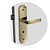 Fechadura Soprano Pali banheiro antique brass ESP43 (40x53) – Modelo 03003.0700.15 - Imagem 1
