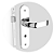 Fechadura Soprano Ícaro Banheiro Cromado ESP43 (40x53) – Modelo 03003.0795.17 - Imagem 1