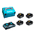 Kit Soprador Makita DUB362Z 36V com 4 Baterias 5Ah, Carregador Duplo e Maleta - Imagem 3