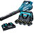 Kit Soprador Makita DUB362Z 36V com 4 Baterias 5Ah, Carregador Duplo e Bolsa - Imagem 1