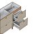 Gabinete de Cozinha Grou 144cm JQB/Areia para Pia de 150cm – Cozimax - Imagem 5