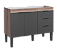 Gabinete de Cozinha em Madeira Flamingo 114cm TAM/PR para Pia de 120cm – Cozimax - Imagem 1