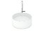 Cuba de Apoio Roca Terra T1 Redonda 30 cm – Branco - Imagem 4