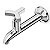 Porta Toalha Argola Celite Up Cromado – Metal/ABS - Imagem 1