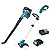 Combo Makita 12V – Soprador de Folhas UB101DZ + Aparador de Grama UR100DZX com Bateria e Carregador - Imagem 1