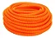 Conduite Corrugado Reforcado Flexível Pvc 1 32mm 25 Metros Laranja - Imagem 1