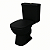 Bacia com Caixa Acoplada Square Preto PA-43 Lorenzetti - Imagem 1