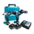 Combo Makita 18V LXT DTW300 + DHP486 Kit Combo Profissional com 2 Baterias 5.0Ah, Carregador Rápido e Maleta - Imagem 1