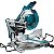 Serra Meia Esquadria Telescópica a Bateria Makita 18V+18V (36V) 255mm DLS111ZU (Sem Bateria) - Imagem 1