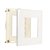 Conjunto Placa + Suporte Para Móvel 80x80mm Sleek Branco - 20923 - Imagem 1