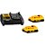 Kit Carregador + 2 Baterias DeWalt 20V MAX 2.0Ah Íon de Lítio DCB203C2-BR - Imagem 1