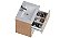 Gabinete para Banheiro Grou 60cm Jequitibá/Areia – Cozimax - Imagem 4