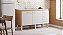 Gabinete de Cozinha em Madeira Ibis 144cm Jequitibá/Nude para Pia de 150cm – Cozimax - Imagem 6