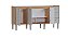 Gabinete de Cozinha em Madeira Ibis 174cm Jequitibá/Nude para Pia de 180cm – Cozimax - Imagem 3