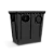 Caixa de Gordura com Cesto 52cm x 33cm 52 Litros Preto – LGMAIS CXPS52L3352PR - Imagem 1