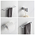 Kit de Acessórios para Banheiro TELCA Cromado 04 Peças - R.93600 - Imagem 2