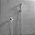 Ducha Higiênica TELCA Quadrada Metal Cromado - R.CWF-F01 - Imagem 2