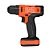 Parafusadeira e Furadeira de Impacto Black+Decker 12V Max BCD712 com Kit 17 Peças - Imagem 2