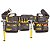 Cinto Porta-Ferramentas Profissional DeWalt DWST540601 com 26 Bolsos e Suporte para Martelo - Imagem 3