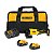 Combo Esmerilhadeira Angular DeWalt 20V Max DCG408P2 Brushless 4.1/2 Pol com 2 Baterias 5.0Ah e Carregador - Imagem 1
