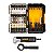 Jogo de Bits de Impacto DeWalt FlextorQ McLaren F1 DT70782-QZ com Adaptador Angular 33 Peças - Imagem 3