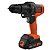 Combo Multiferramenta Black+Decker Matrix 20V com 6 Cabeçotes e Maleta MTX20K6 - Imagem 1
