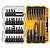 Jogo de Pontas Bits DeWalt DW2163 com Guia Magnética e Estojo 37 Peças - Imagem 1