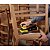 Lixadeira Orbital Stanley 1/4 De Folha 240W SS24 com Coletor de Pó 220V - Imagem 3