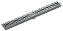 Ralo Linear Tigre Flat 90cm com Grelha Cromada - Imagem 1