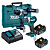 Kit Combo de Ferramentas 18V LXT DHP486 + DTD154 com 2 Baterias 5.0Ah Carregador e Maleta DLX2412T makita - Imagem 1