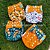 KIT 4 FRALDAS ECOLÓGICAS HAPPY FLUTE  - LARANJA INTENSO RAPOSA - Imagem 1